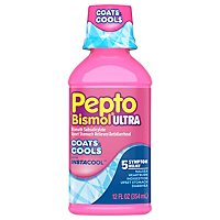 Pepto Bismol Ultra Coats And Cools With InstaCOOL Stomach Relief Liquid - 12 Fl. Oz. - Image 3