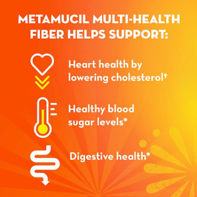 Metamucil Fiber Plus Collagen Natural Psylium Husk Powder Sugar Free With Stevia - 19.9 Oz - Image 5