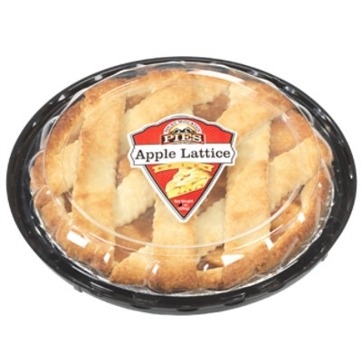 Apple Lattice Pie 10 Inch - 48 OZ - Image 1