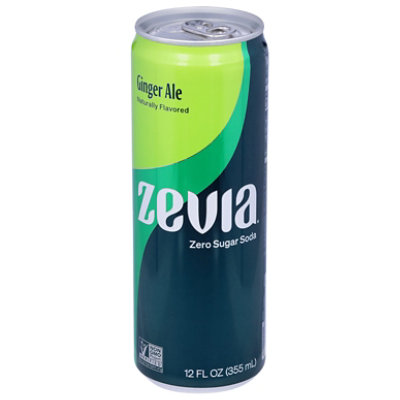 Zevia Zero Sugar Ginger Ale Soda - 12 Fl. Oz. - Image 2