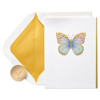 Papyrus Butterfly Spring Card - Each - Image 1