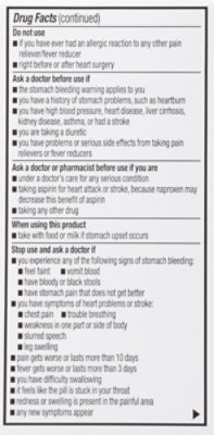 Signature Select/Care Naproxen Sodium Caplets 220 mg - 90 Count - Image 5