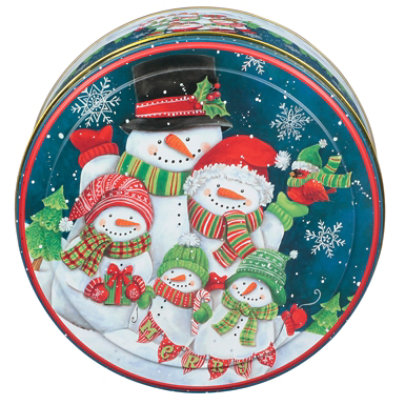 Lin Round Cookie Tin Lrg - EA - Image 3