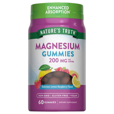 Nature's Truth Magnesium Gummies - 60 Count - Image 2