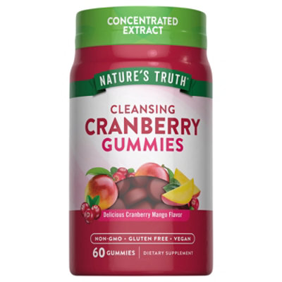 Nature's Truth Cranberry Gummies - 60 Count - Image 1