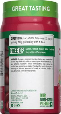 Nature's Truth Cranberry Gummies - 60 Count - Image 3