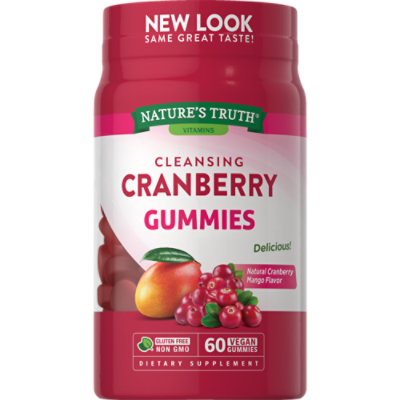 Nature's Truth Cranberry Gummies - 60 Count - Image 1