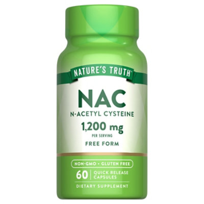 Nature's Truth Nac Nacetyl Cystine Capsule - 60 Count - Image 2