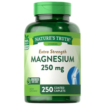 Nature's Truth Magnesium 250 mg Tablets - 250 Count - Image 1