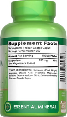 Nature's Truth Magnesium 250 mg Tablets - 250 Count - Image 2