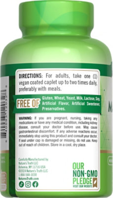 Nature's Truth Magnesium 250 mg Tablets - 250 Count - Image 3