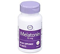 Signature Care Melatonin 10 mg Tabs - 70 Count