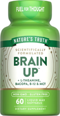Nature's Truth Gold Series Brain Up Softgels - 60 Count - Image 1