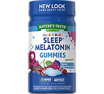 Nature's Truth Kids Melatonin 1 mg Gummies - 40 Count