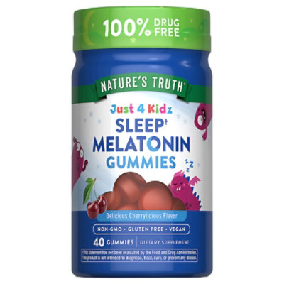 Nature's Truth Kids Melatonin 1 mg Gummies - 40 Count - Image 1