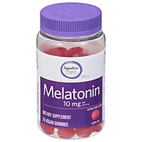 Signature Care Melatonin 10 mg Gummies - 75 Count - Image 1