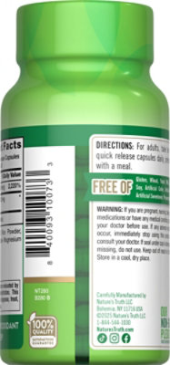 Nature's Truth Alpha Lipoic Acid 300 Mg Plus Biotin Capsules - 60 Count - Image 3