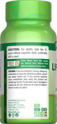Nature's Truth Alpha Lipoic Acid 300 Mg Plus Biotin Capsules - 60 Count - Image 3