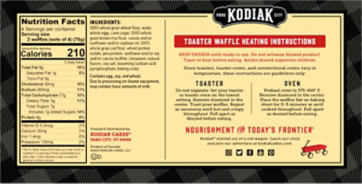 Kodiak Cubs Adventure Cinnamon Mini Waffles Box - 9.88 Oz - Image 5