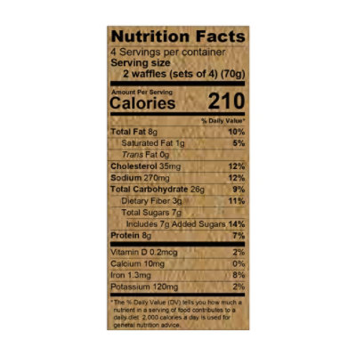 Kodiak Cubs Adventure Original Mini Waffles Box - 9.88 Oz - Image 3