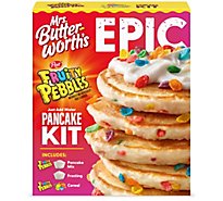 Mrs. Butterworth's Epic Fruity Pebbles Pancake Mix Kit - 26.27 Oz