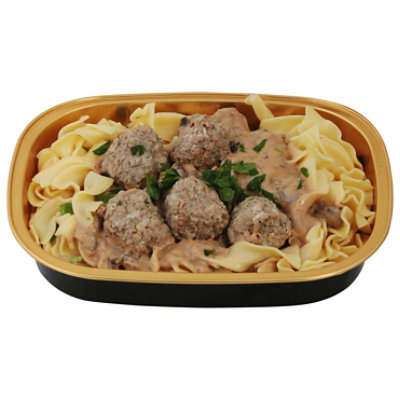 ReadyMeals Swedish Meatballs With Noodles & Sauce - 13.25 Oz - Image 1