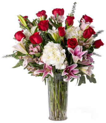 Rose Bouquet With Filler - Each (colors may vary) - Vons