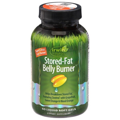Irwin Naturals Stored- Fat Belly Burner - 60 Count