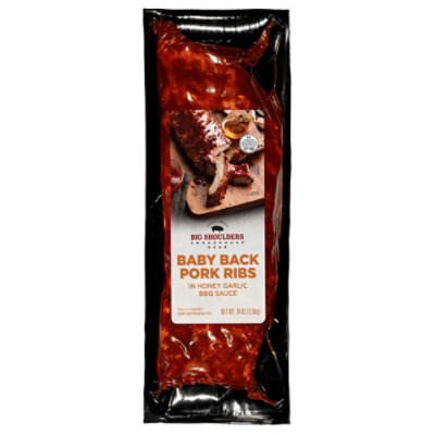 Honey Garlic Bbq Back Ribs - 24 Oz - safeway
