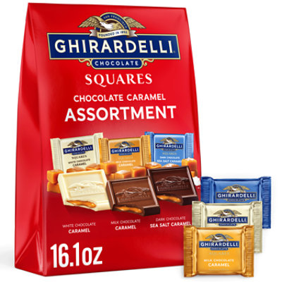 Ghirardelli Chocolate Caramel Squares Assortment - 16.1 Oz - Image 1