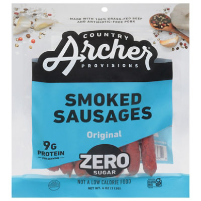 Country Archer Original Smoked Sausages - 4 Oz - Image 3