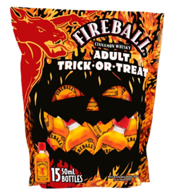 Fireball Cinnamon Trick Or Treat Bag - 15-50 ML - Image 1