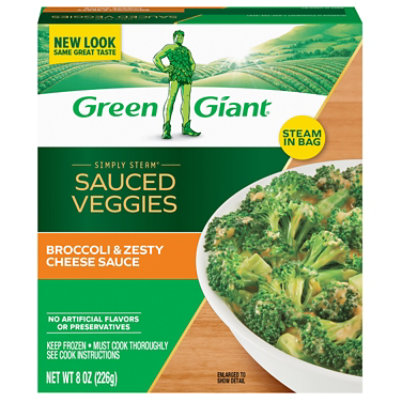 Green Giant Sauced Veggies Broccoli & Zesty Cheese Sauce - 8 Oz