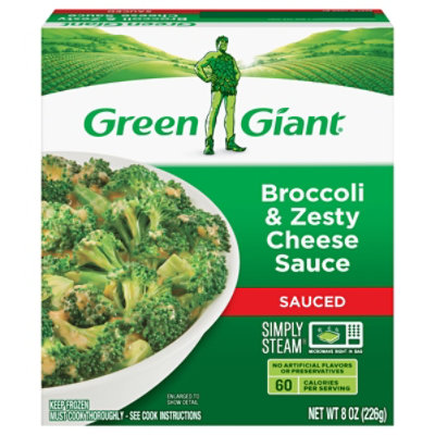 Green Giant Sauced Veggies Broccoli & Zesty Cheese Sauce - 8 Oz - Image 1