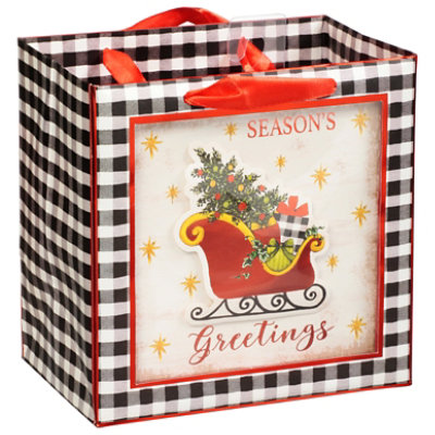 Lindy Bowman Company Small Square Shadow Gift Bag - Each - Image 1