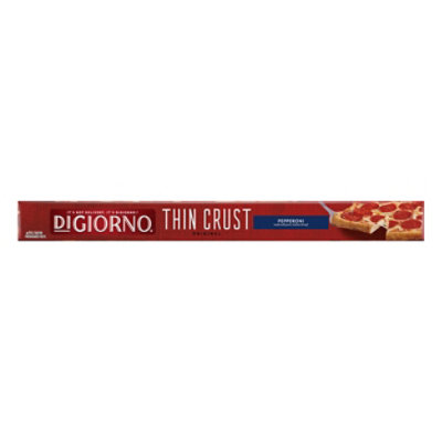 DiGiorno 12 Inch Pepperoni Original Thin Crust Frozen Pizza Box - 20.6 Oz - Image 3