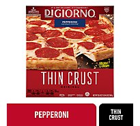 DIGIORNO 12 Inch Classic Thin Crust Pepperoni Frozen Pizza Box - 22.1 Oz