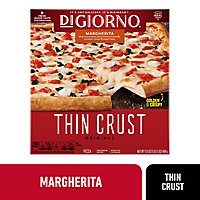DIGIORNO Pizzeria 12 Inch Thin Hand Tossed Margherita Frozen Pizza Box - 18 Oz - Image 1