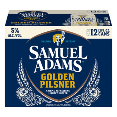 Samuel Adams Golden Pilsner 12pk In Cans - 12-12 FZ - Image 3