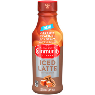 Community Coffee Caramel Pralines And Cream Iced Latte - 13.7 Fl. Oz. - Image 1