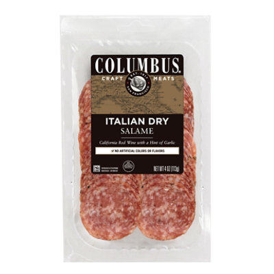 Columbus Italian Dry Salame - 4 OZ - Image 1
