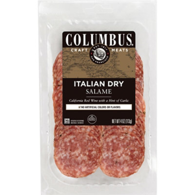 Columbus Italian Dry Salame - 4 OZ - Image 1