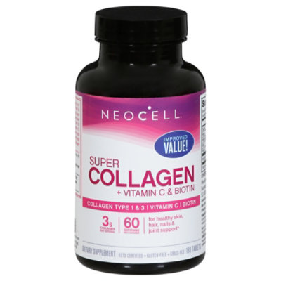 Neocell Super Collagen C And Biotin - 180 Count - Image 3