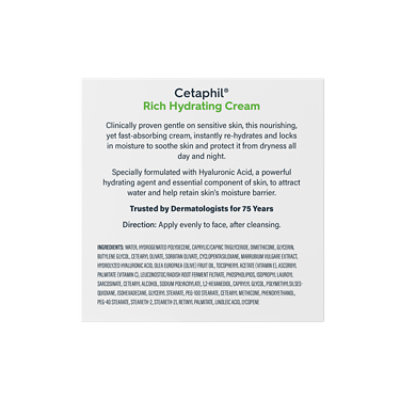 Cetaphil Rich Hydrating Cream - 1.7 OZ - Image 7