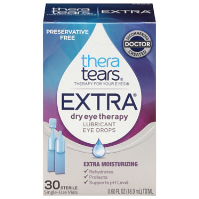TheraTears EXTRA Dry Eye Therapy Vials - 30 Count - Image 3