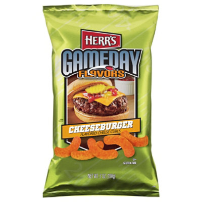 Herr's Gameday Cheeseburger Curls - 7 Oz - Image 3