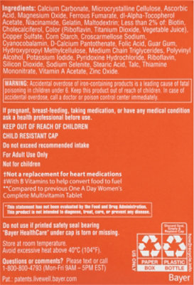 Once A  Day Womens Formula Tablet - 100 Count - Image 4