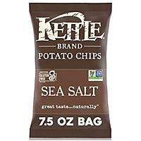 Kettle Foods Sea Salt Kettle Chips - 7.5 Oz - Image 2