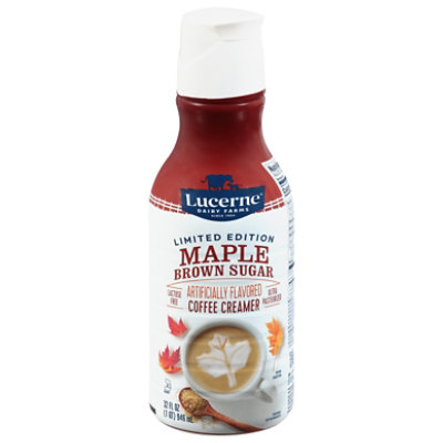 Lucerne Creamer Maple Brown Sugar - 1 QT