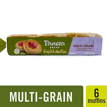 Panera Bread Multigrain English Muffin - 15 OZ - Image 1